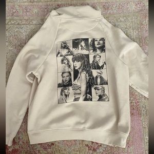 Taylor Swift Eras Tour Exclusive Beige Hoodie